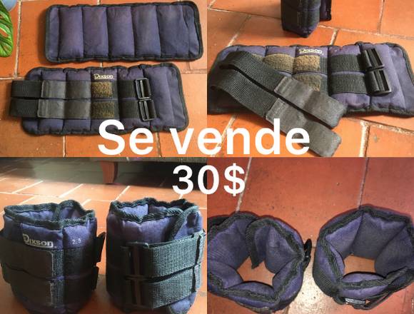 pesas tobilleras 5 kilos buen precio en Libertador (Municipio)