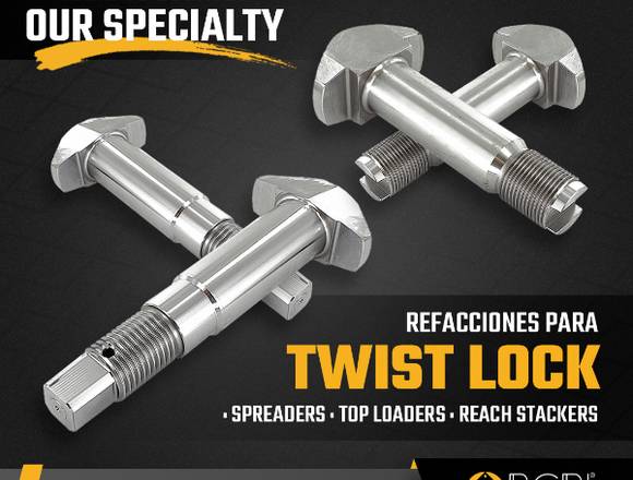 TWIST LOCK PARA REACH STACKERS Y TOP LOADERS en Santiago Ixcuintla (Municipio)
