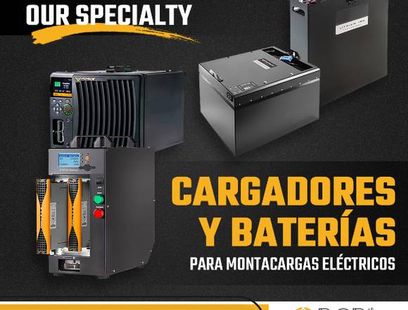 CARGADORES Y BATERÍAS PARA MONTACARGAS en Puebla (Municipio)