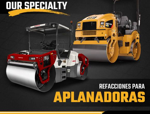 REFACCIONES PARA APLANADORAS Y VIBROCOMPACTADORES