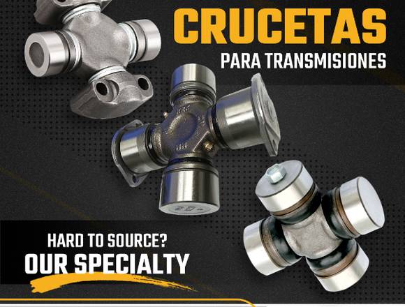 CRUCETAS PARA TRANSMISIÓN DE GRÚAS Y MAQUINARIA en Tapachula (Municipio)