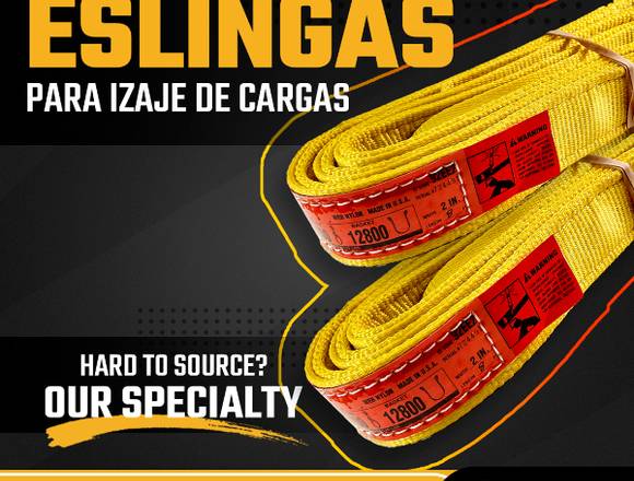 ESLINGAS PARA IZAJE DE CARGAS en Cajeme (Municipio)