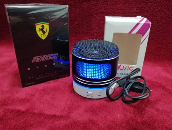 Combo para el, ferrari black original+bocina