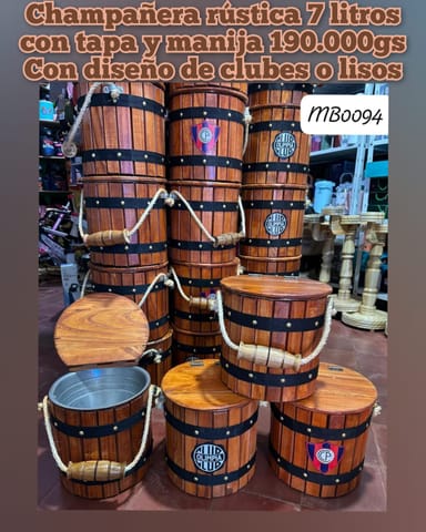 champañera rústica,parlante portátil,candado con alarma y mucho más en San Roque (Distrito)