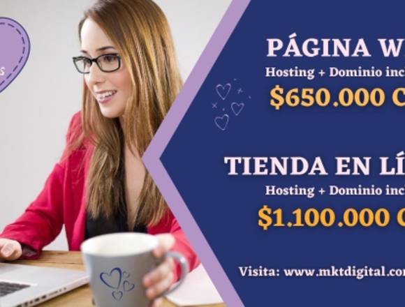 Diseño de páginas web y tiendas en línea en Bogotá, D.C. (Municipio)