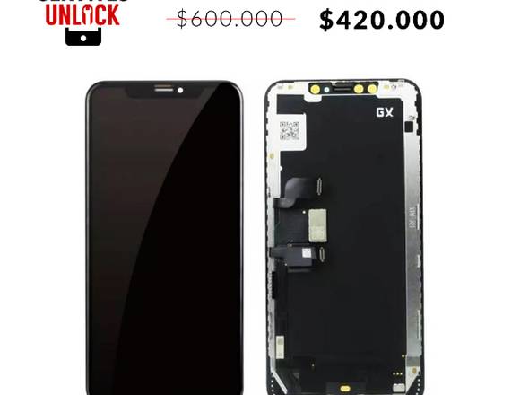 Display iPhone XS Max Gx Oled en Medellín (Municipio)