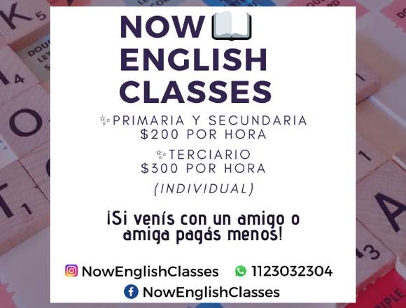 Clases de Inglés en San Fco. Solano (ZONA SUR)