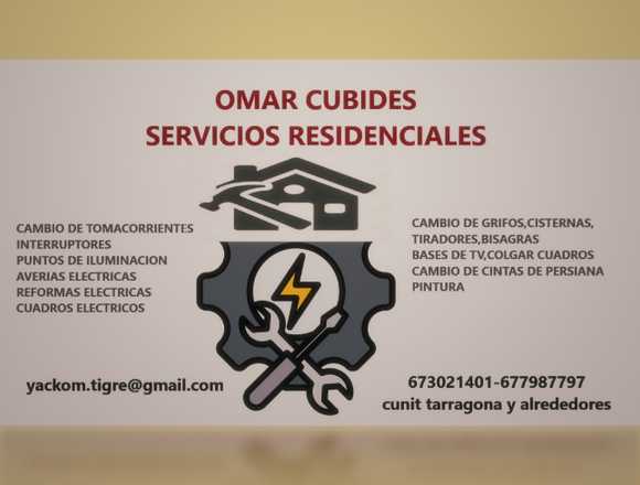 servicios de electricidad en Cunit (Municipio)