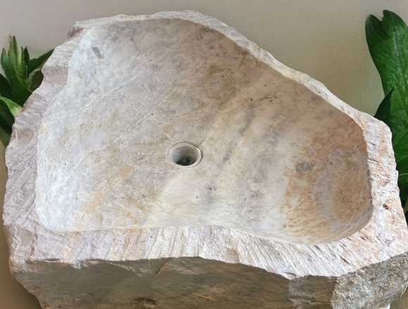 Lavamanos de piedra natural