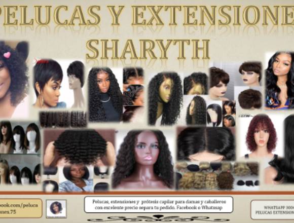 Pelucas y Extensiones Sharyth en Madrid (Municipio)
