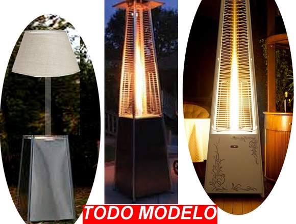 CALEFACTORES A GAS PARA PATIO TERRAZA PERGOLA
