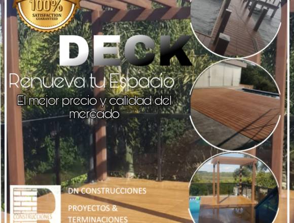 Pisos Deck de madera plástica en Capiatá (Distrito)