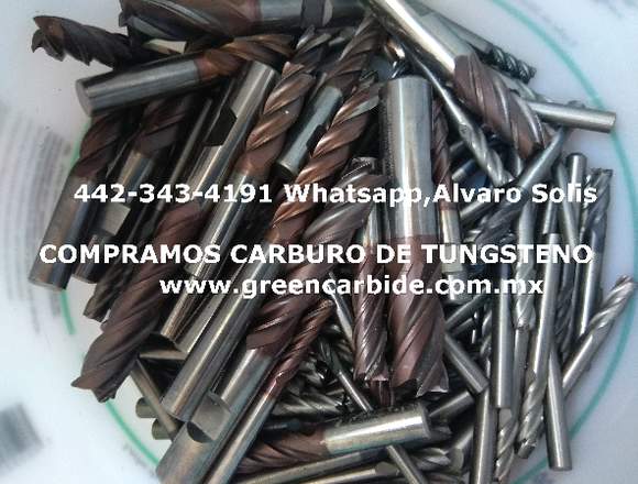 COMPRA DE PEDACERIA DE CARBURO DE TUNGSTENO en Tabasco (Municipio)