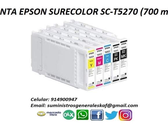 Tinta Epson Surecolor SC-T5270 (700 Ml.) en San Juan de Lurigancho (Lima 36) (Distrito) – Foto 2 de 2