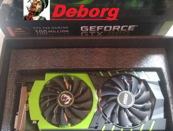 Tarjeta Grafica GTX 960 Limited Edition en Ibagué (Municipio)