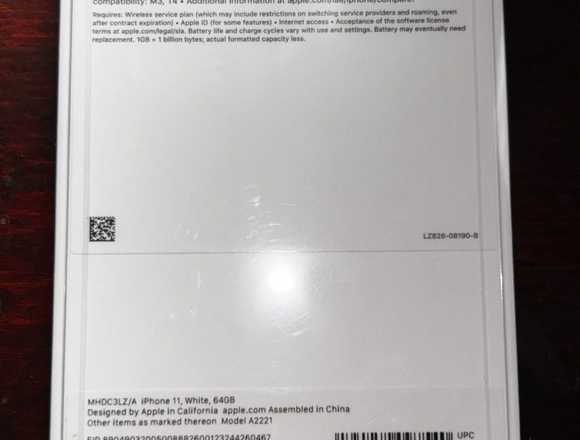 IPhone 11, nuevo, sellado en Grecia (Cantón)