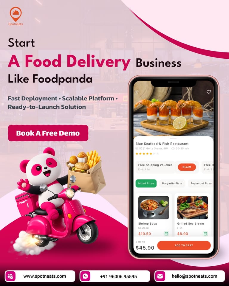 SpotnEats Food Delivery App Script – Scalable White-Label Food Orderin in Miami (Locality)