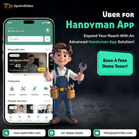 Advanced Handyman Booking Software – On-Demand Service Solution in Miami (Locality)