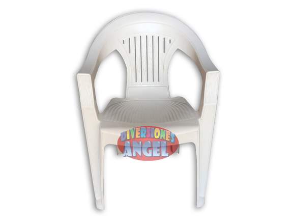 venta de Silla Italia de Plástico Blanca