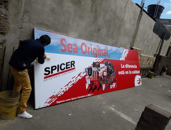 letreros publicitarios de alto impacto visual en Bogotá, D.C. (Municipio)