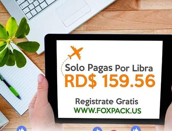 FoxPackelmillon Courier y aduanas,de 9:00am-6:00pm en Santo Domingo Norte (Municipio)