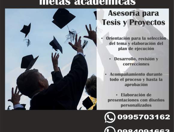 Asesoría de Tesis presencial y online. en Pichincha (Cantón)