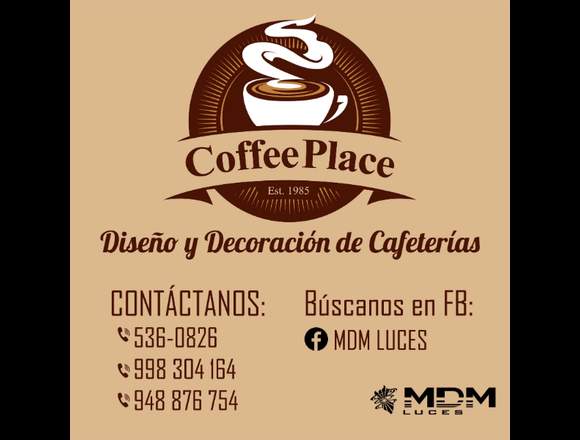CAFETERÍA DISEÑO Y DECORACIÓN - TODO PERÚ