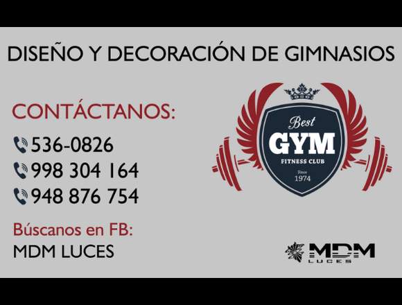 GIMNASIO DISEÑO Y DECORACIÓN - TODO PERÚ