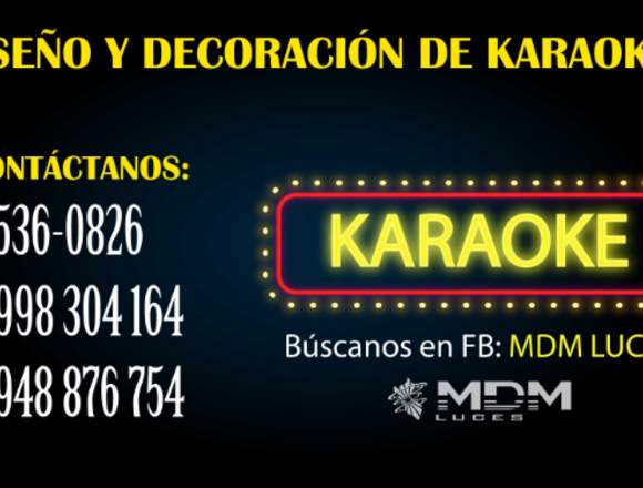 KARAOKE DISEÑO Y DECORACIÓN - TODO PERÚ en Lima (Lima 1) (Distrito)