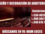AUDITORIO DISEÑO Y DECORACIÓN - TODO PERÚ