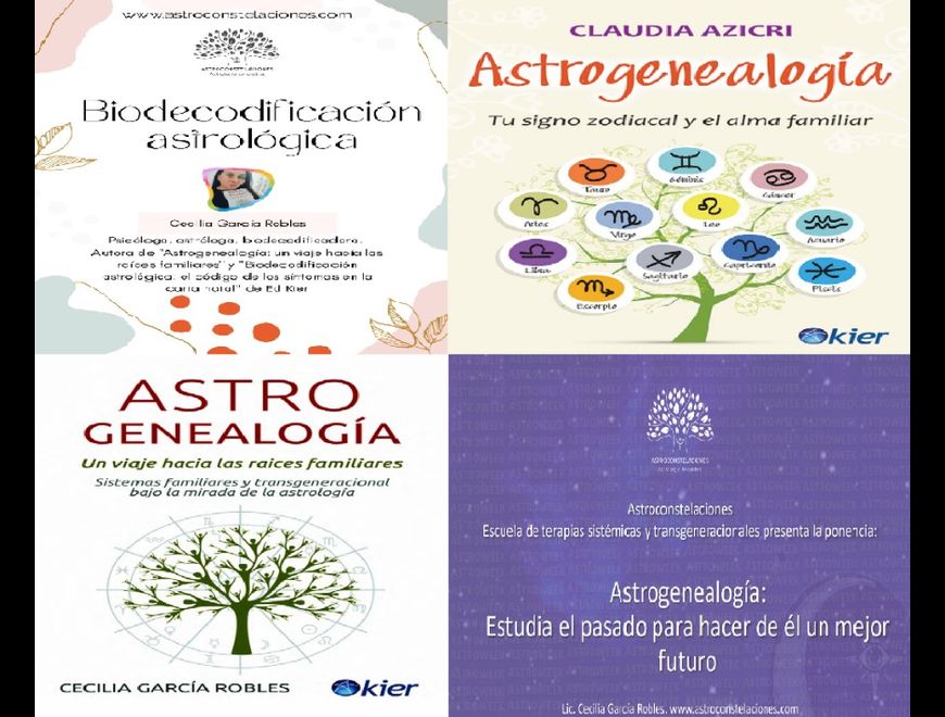 Pack de 4 Libros sobre Astrogenealogia en PDF en Tacna (Distrito)