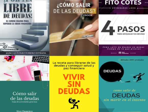 Pack de 7 Libros sobre Cómo salir de deudas en PDF en Tacna (Distrito)