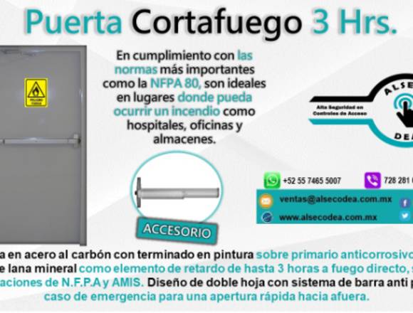 PUERTA CORTA FUEGO DE 3 HORAS en Lerma (Municipio)