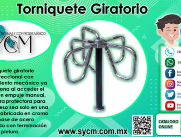 TORNIQUETE GIRATORIO – SYCM