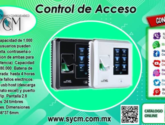 CONTROL DE ACCESO – SYCM en Huixquilucan (Municipio)
