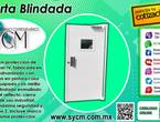 PUERTA BLINDADA CON ACCESORIOS – SYCM