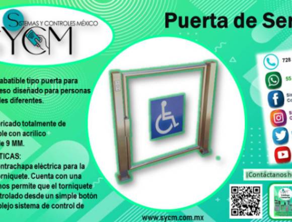 PUERTA DE SERVICIO – SYCM en Huixquilucan (Municipio)