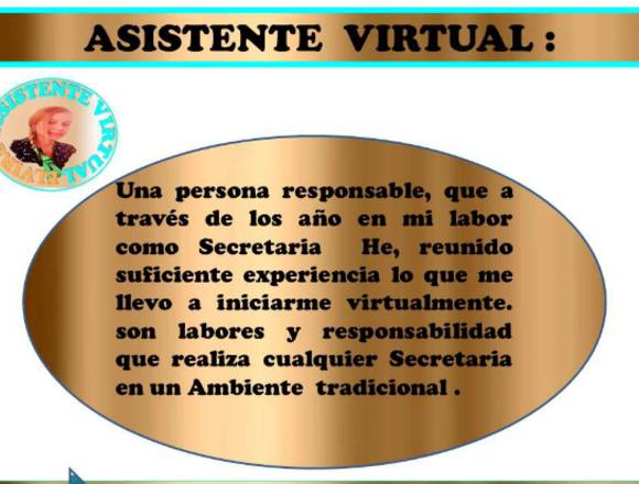 Secretaria Asistente virtual en Libertador (Municipio)