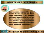 Asistente Virtual Secretaria en Libertador (Municipio)