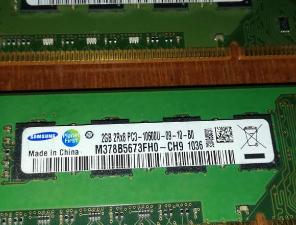 Vendo memorias ddr3 para pc en San Salvador (Municipio)