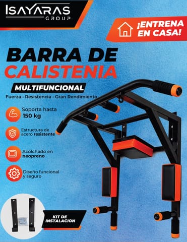 BARRA DE CALISTENIA-MOD REFORZADO / ISAYARAS GROUP en Cayma (Distrito)