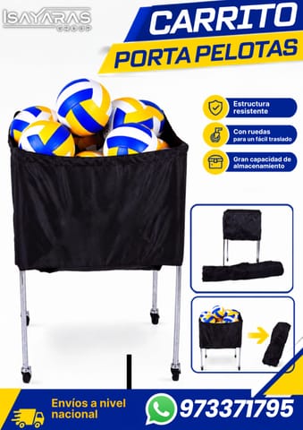 CARRITO PORTA BALONES- ORDEN Y PRACTICIDAD/ ISAYARAS GROUP en Cayma (Distrito)