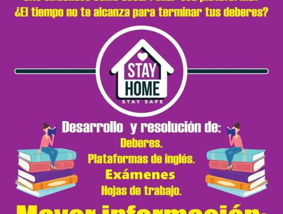 Realizo tareas, plataformas,exámenes de inglés en Quito (Cantón)