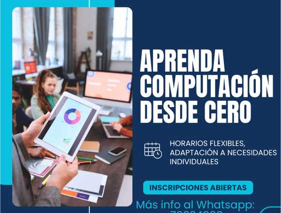 cursos virtuales de informatica / computacion en Cochabamba (Localidad)