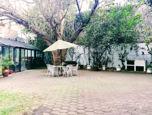 JARDÍN / SALÓN PARA JUNTAS-TERAPIAS-CONFERENCIAS en Coyoacán (Municipio)