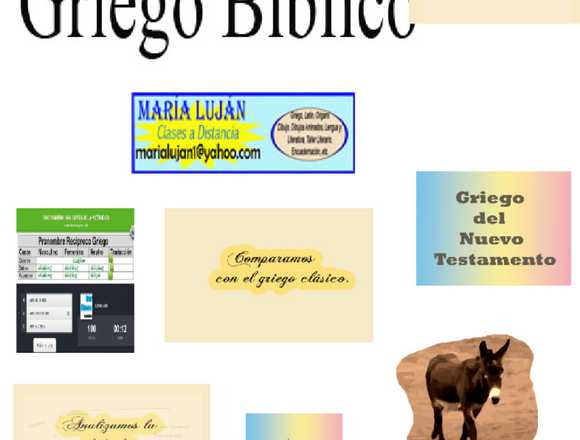 Griego Clásico Moderno y Bíblico en Libertador (Municipio)
