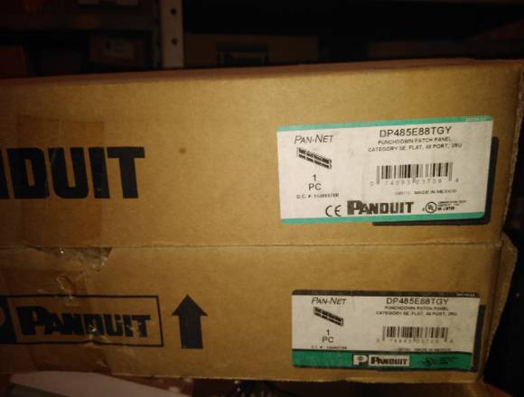 Patch Panel 48 ptos cat.6 Panduit DP485E88TGY