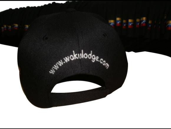 Gorras Negras (Bordadas o sin bordar) en Caroní (Municipio)