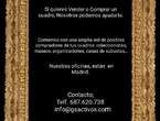 Compra y Venta de Cuadros. en Madrid (Municipio)