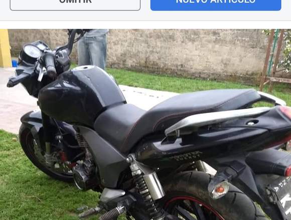 Venfoque zanella keeway 200 en Lago Buenos Aires (Localidad)